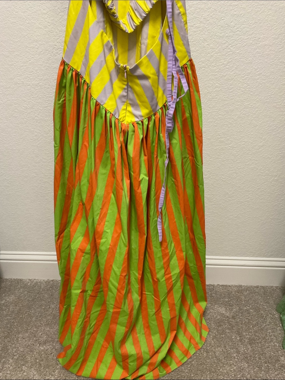 Fenáreta Olimpia Halter Basque-Waist Maxi Dress by Anthropologie - Picture 6 of 8